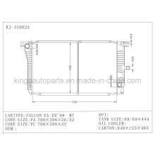 Radiador de aluminio para coche Ford Falcon Ea-Ed ′ 88 Mt